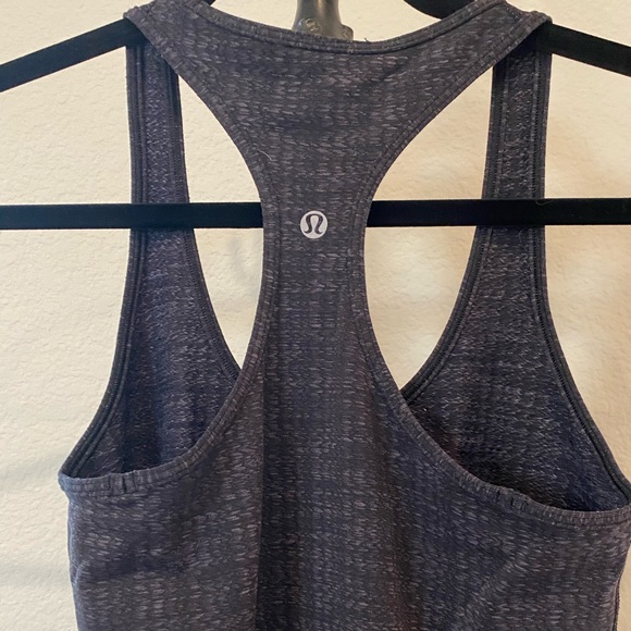 lululemon athletica Tops - LULULEMON ATHLETICA Gray Racerback Tank Size 6
